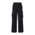 Pretty Green Katoenen Cargo Broek Heren (Zwart)