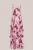 WE Fashion – Dames maxi plisséjurk met print – Regular fit – Lichtroze –