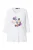 Ulla Popken Shirt  navy / geel / zwart / offwhite