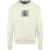 Aquascutum Heren geribbeld sweatshirt (Boter)