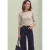 Basic Shirt met boothals