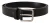Dolce & Gabbana Kalfsleren Zwarte Metalen Gesp Riem met Zilverkleurige Accenten