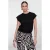 Geisha top zwart