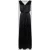 comma Midi-jurk met V-hals, model ‘EXPLORE’