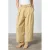 SisterS Point barrel pantalon met ceintuur en plooien – beige