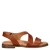 Pikolinos Navia leren sandalen cognac