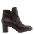 5th Avenue leren laarzen met blokhak – bruin