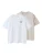 TWO SOON Shirt  donkerblauw / greige / koraal / wit