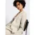 Street One Dames Lange linnen blazer in Beige