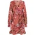 GUESS Marciano By  Erika Dress Ethereal Roses Pink