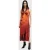AllSaints Karla Dress Adela Burnt Orange