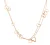 Orphelia ‘Zelma’ Dames 925 Sterling Zilveren Ketting – Roze ZK-7179/RG