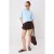 TRENDYOLMİLLA Dames Donkerblauw Effen Kort Oversized T-shirts