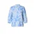 Yest gebloemde blouse blauw