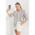 Satin Lange Mouw Knop-Up Shirt