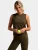 nordicdots Sporttop ‘Elegance’  olijfgroen