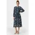 DIDI Dress Divine Darkblue Ambiance Print