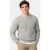 McGregor Cable Crew Neck Sweater Medium Grey Melange