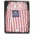 Mc Alson Striped burgundy