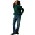 Regatta Frankie Borg fleece-top met halve rits en lang model voor dames (Diep dennenhout)