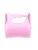 NIKE Sport bh ‘One’  magenta / wit