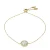 Fossil armband JF04866710 goudkleurig