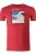 Marvelis Casual T-Shirt ronde hals chianti, Bedrukt