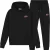 Malelions Men Split Tracksuit | Black/Red