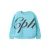 NAME IT KIDS sweater met tekst – lichtblauw