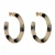 Club Manhattan oorbellen Dottie Dot Hoops beige