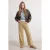 TRENDYOLMİLLA Dames Geel Effen Wijde pijp Hoge taille Jeans