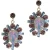 OTAZU Velvet Purple Earrings