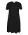 KAFFE CURVE Jurk ‘Rachel’  zwart