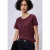 Street One Dames Basic Shirt in Rood