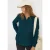 Cecil Dames Overhemdblouse in effen kleur in Groen