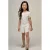 Le Chic jacquard short offwhite