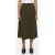 Closed Knit Skirt A-line Skirts Ver Green