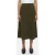 Closed Knit Skirt A-line Skirts Ver Green