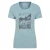 Mountain Warehouse Dames Ontdek Padstow Bedrukt T-shirt (Blauw)