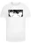 Mister Tee Shirt ‘A Steady Stare’  zwart / wit
