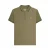 Lambretta Heren Houndstooth Polo Shirt (Khaki Groen)
