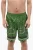 Bandana Print Zwemshort in Groen