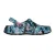 Skechers Archfitwave EVA-sandalen met bloemenprint en open teen voor dames (Zwart/Multikleurig)