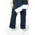 YOEK linnen loose fit broek blauw