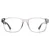 Gucci Rechthoek Heren Transparant Gray GG0011O