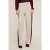 Motivi Palazzo Trousers With Side Band Beige