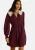 love & roses Blousejurk  bourgogne