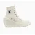 Damestrainers Converse Chuck 70 Luxe Wedge Egret