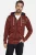 Jan Vanderstorm sweatvest JOKORA Plus Size donkerrood