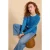 White Stuff Lulu Embroidered Cardi Blue Multi